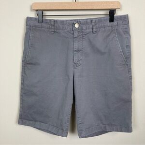 Bonobos 9 Inch‎ Inseam Casual Travel Chino Shorts in Gray - Mens Size 31